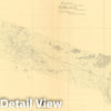 Historic Map : Mexico, Northern Mexico 1901 Linea Divisoria Entre Mexico Y Los Estados Unidos. No. 12. , Vintage Wall Art