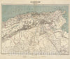 Historic Map : Algeria; Tunisia, 1864 Algerien (Algerie) , Vintage Wall Art