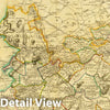 Historic Map : National Atlas - 1832 Roxburgh Shire N. - Vintage Wall Art