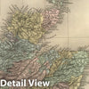 Historic Map : Scotland, 1892 Ecosse. , Vintage Wall Art