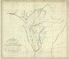 Historic Map : 1824 Map of the Country belonging to the Cherokee and Creek Indians. - Vintage Wall Art