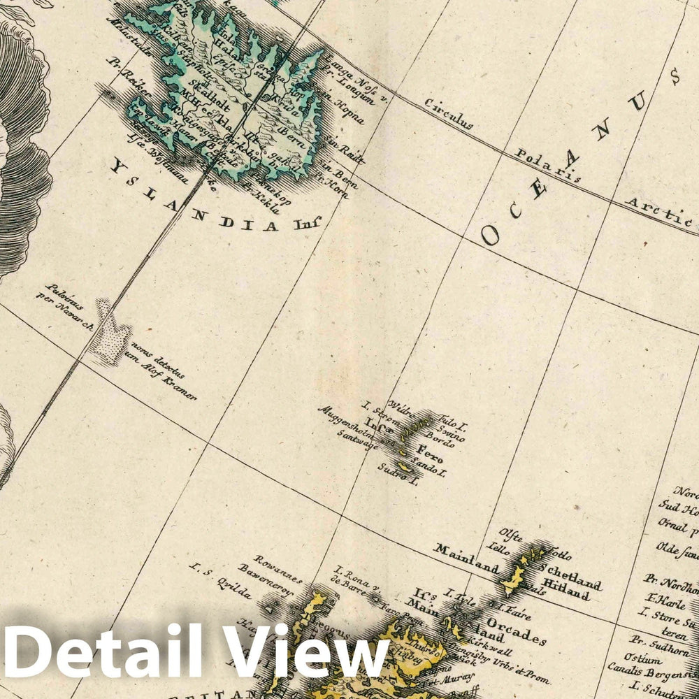 Historic Map : School Atlas - 1753 Tabula Geographica Europae - Vintage Wall Art