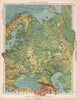 Historic Map : Eastern Europe 1921 Europe Orientale , Vintage Wall Art