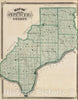 Historic Map : 1876 Map of Spencer County. - Vintage Wall Art