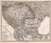 Historic Map : Albania, 1880 Blatt 5. Sud-West Russland & die Turkei (Southwest Russia, Turkey). , Vintage Wall Art