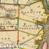Historic Wall Map : 1814 State of Rhode Island. - Vintage Wall Art