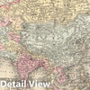 Historic Map : 1857 Asia - Vintage Wall Art