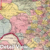 Historic Map : 1860 Texas. v1 - Vintage Wall Art
