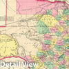 Historic Map : 1856 Texas. - Vintage Wall Art