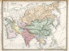 Historic Wall Map : 1865 Asia. v1 - Vintage Wall Art