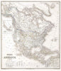 Historic Map : 1875 North America. West Indies. - Vintage Wall Art
