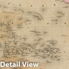 Historic Map : 1841 Pacific Ocean : Vintage Wall Art