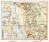 Historic Map : Namibia, 1894 Nr. 17. Suedwestafrikanisches Schutzgebiet. (Southwest Africa Reserve in 4 Sheets, Sheet 3). , Vintage Wall Art