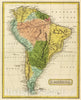 Historic Map : 1816 South America. - Vintage Wall Art