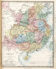 Historic Map : 1865 China. v1 - Vintage Wall Art