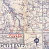 Historic Map : National Atlas - 1939 Rand McNally Road map: Western and Central Canada - Vintage Wall Art