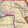Historic Map : 1860 Map Of Oregon, Washington, And Part Of British Columbia. - Vintage Wall Art