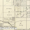 Historic Map : 1891 R.22E T.13S. - Vintage Wall Art