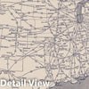 Historic Map - National Atlas - 1940 United States Railroad map - Vintage Wall Art