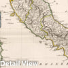 Historic Map : Italy, 1802 XIX. Carte Generale et Politique D'Italie. , Vintage Wall Art