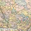 Historic Map : 1892 North America 8 - Vintage Wall Art