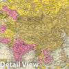 Historic Map : 1846 Asia : Vintage Wall Art
