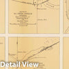 Historic Map : Exploration Book - 1877 Winnemucca, Ft. Steele, Laramie, Green River, Carlin, Battle Mountain. - Vintage Wall Art