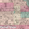 Historic Map : 1873 Chicago. - Vintage Wall Art
