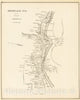 Historic Map : 1892 Hinsdale P.O. - Vintage Wall Art