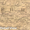 Historic Map : Altamont (Calif), California, 1878 Alameda Co. 8. , Vintage Wall Art