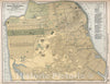Historic Map : 1891 Map of San Francisco. 56 - Vintage Wall Art