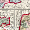 Historic Map : 1874 Map of New Granada, Venezuela and Guiana - Vintage Wall Art