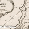 Historic Map : Italy , Milazzo (Sicily, Italy), Sicily (Italy) 1764 Plan de Milazzo dans I'isle de Sicile. , Vintage Wall Art