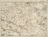 Historic Map : France, 1708 14. Carte particuliere des environs d'Arthois, Boulenois, et d'une Partie de la Picardie. 1708. , Vintage Wall Art