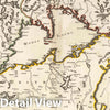 Historic Map : Sweden, 1666 West Gotland, Sweden. , Vintage Wall Art