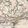 Historic Map : Canada, 1664 Le Canada. , Vintage Wall Art