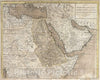 Historic Map : Egypt, Africa, Northeast 1746 Carte de l'Egypte, de la Nubie, de l'Abissinie &c. , Vintage Wall Art