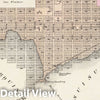 Historic Map - 1878 Benicia. - Vintage Wall Art