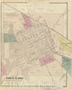 Historic Map : Santa Clara (Calif), California, 1876 Santa Clara. , Vintage Wall Art