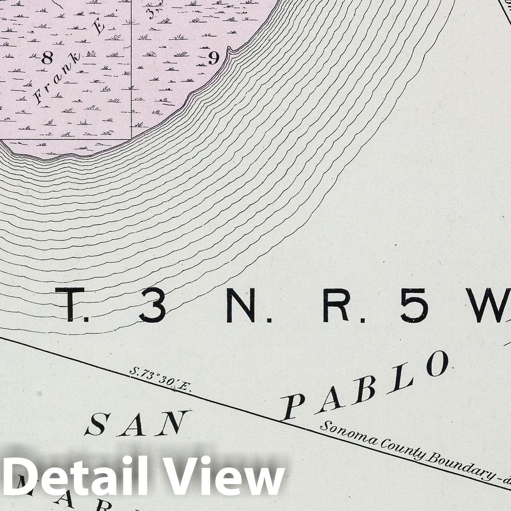 Historic Map : 1898 3 N, 5 W. - Vintage Wall Art