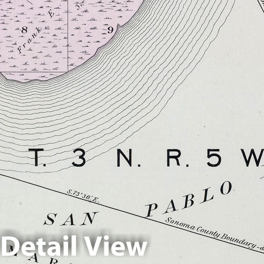 Historic Map : 1898 3 N, 5 W. - Vintage Wall Art