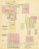Historic Map : 1885 Friend. - Vintage Wall Art