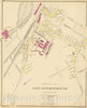 Historic Map : 1892 City of Portsmouth. v5 - Vintage Wall Art