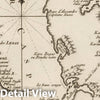 Historic Map : Caspian Sea Region 1764 Carte de la mer Caspienne, et ses Environs , Vintage Wall Art
