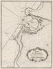 Historic Map : France , Nice France, Provence 1764 Port de Nagaye et costes voisines. , Vintage Wall Art