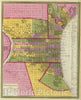 Historic Map : 1846 Philadelphia : Vintage Wall Art