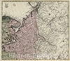 Historic Map : 1753 (Continues) Tabula Geographica Europae v3 - Vintage Wall Art