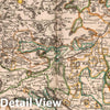 Historic Map : 1703 Swabia, Germany. - Vintage Wall Art