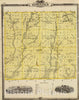 Historic Map : 1875 Map of Ringgold County, State of Iowa. - Vintage Wall Art