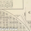 Historic Map : 1892 Goshen, Tulare County. - Vintage Wall Art